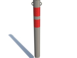 Столбик стационарный для установки в грунт без пластины