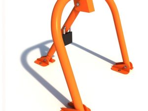 Барьер стационарный парковочный складной компакт