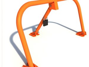 Барьер стационарный парковочный складной