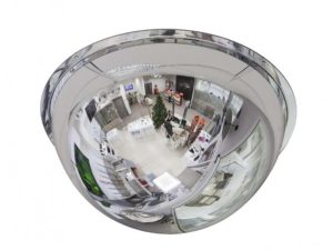 Зеркало обзорное для помещений купольное